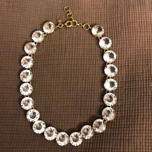 J. Crew bubble crystal necklace